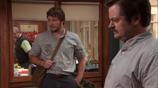 Chris Pratt in Pawnee Rangers episode of Parks and Rec