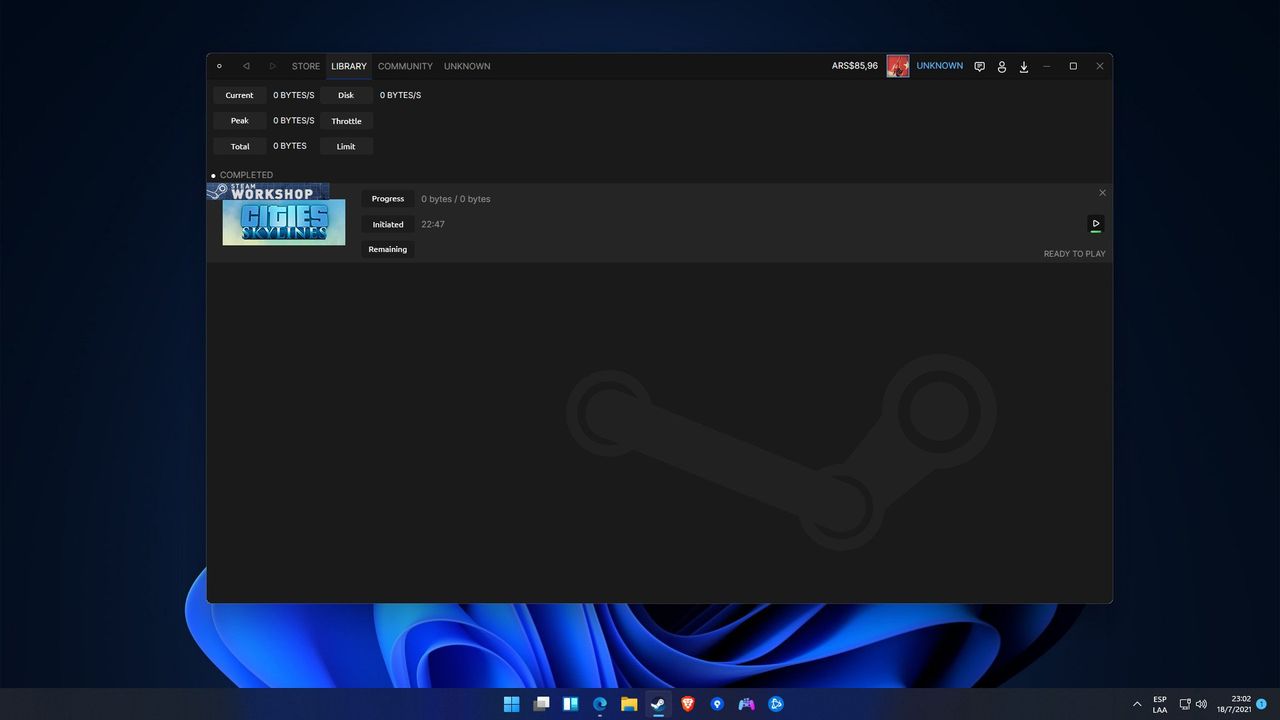 Steam Windows 11 Patch