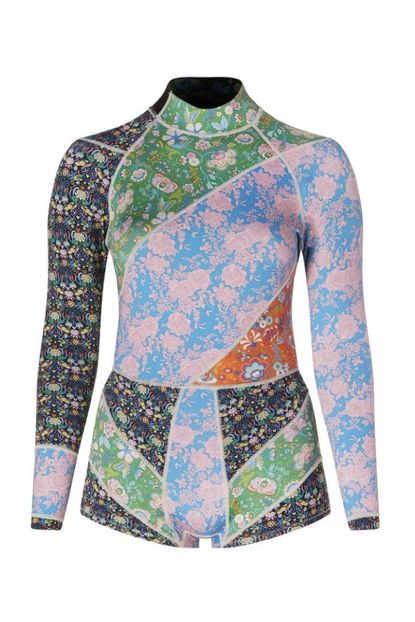 Cynthia Rowley Daybreak Mixed Floral Wetsuit