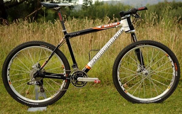 The rig that the Cannondale-Maxxis-SRAM team rig.