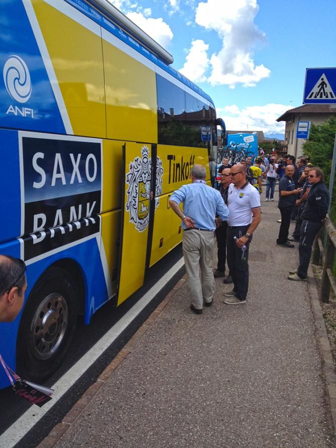Race organisers met with Oleg Tinkov regarding the stage 16 decisions