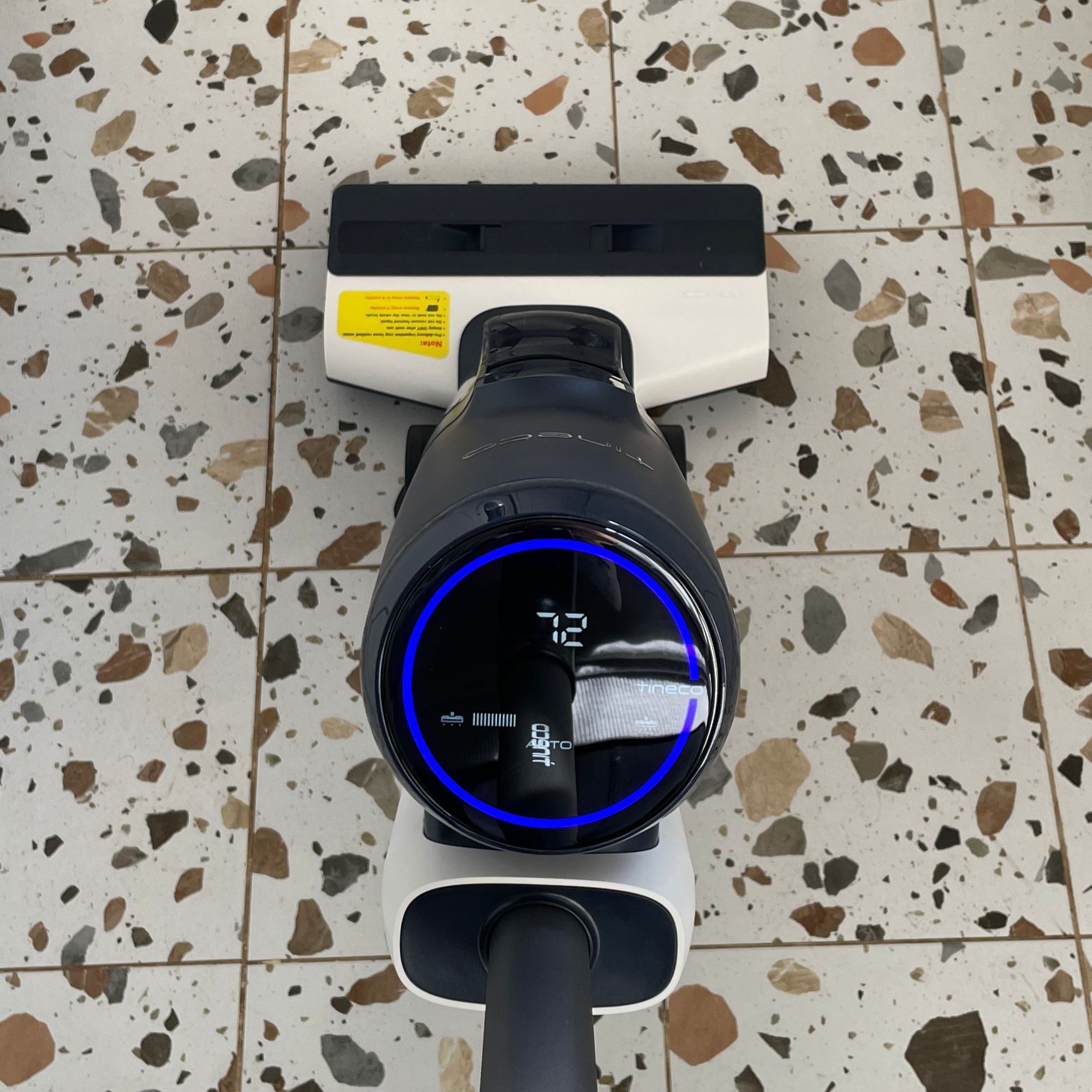 Using the Tineco FLOOR ONE S5 Smart Mop on terrazzo tiled floors