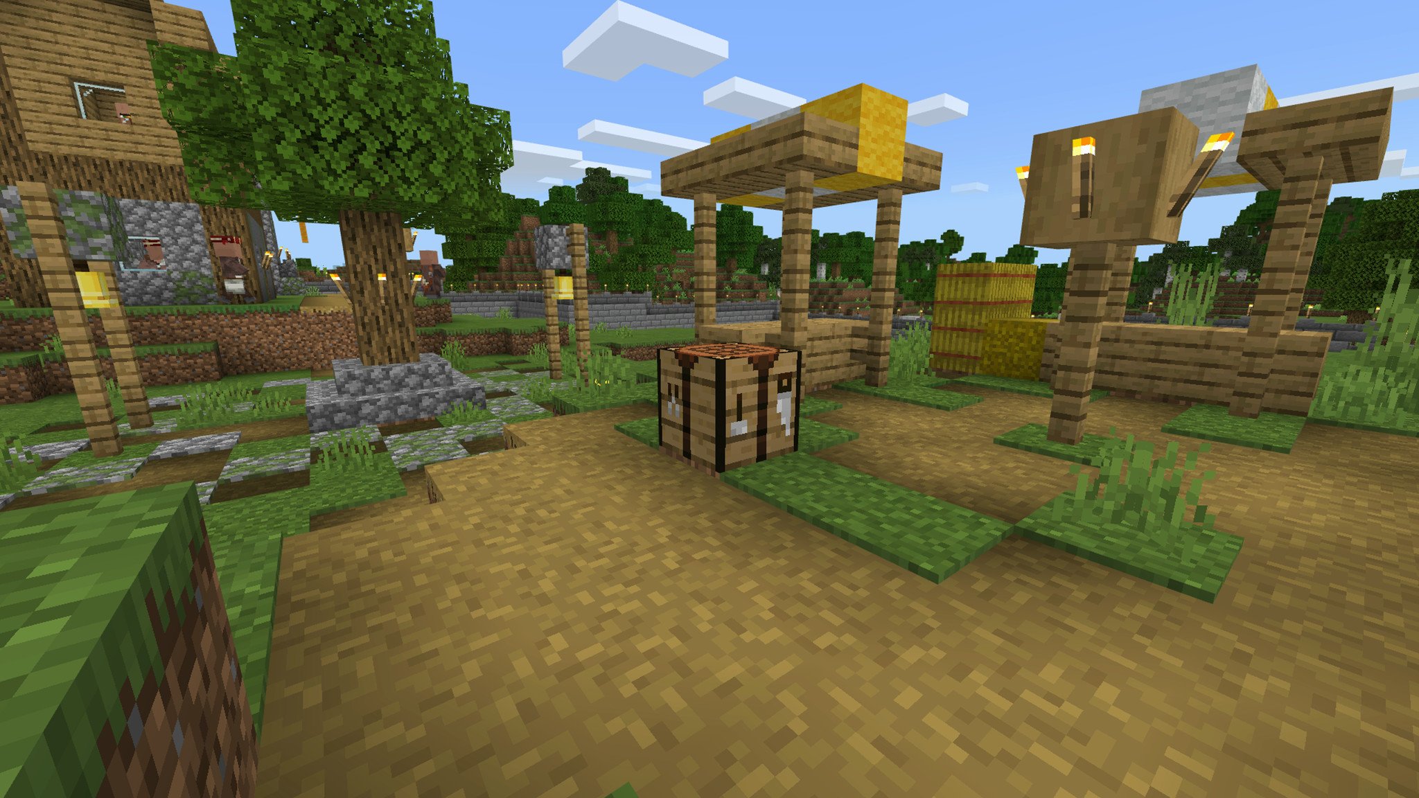 I have the ingredients and the crafting table but it doesn't let me.