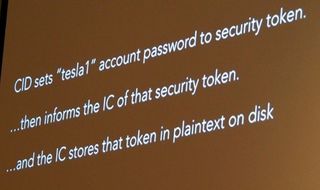 Security fail: token stored as plaintext