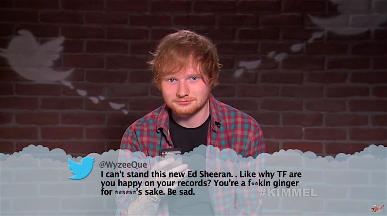 Musicians read mean tweets for Jimmy Kimmel