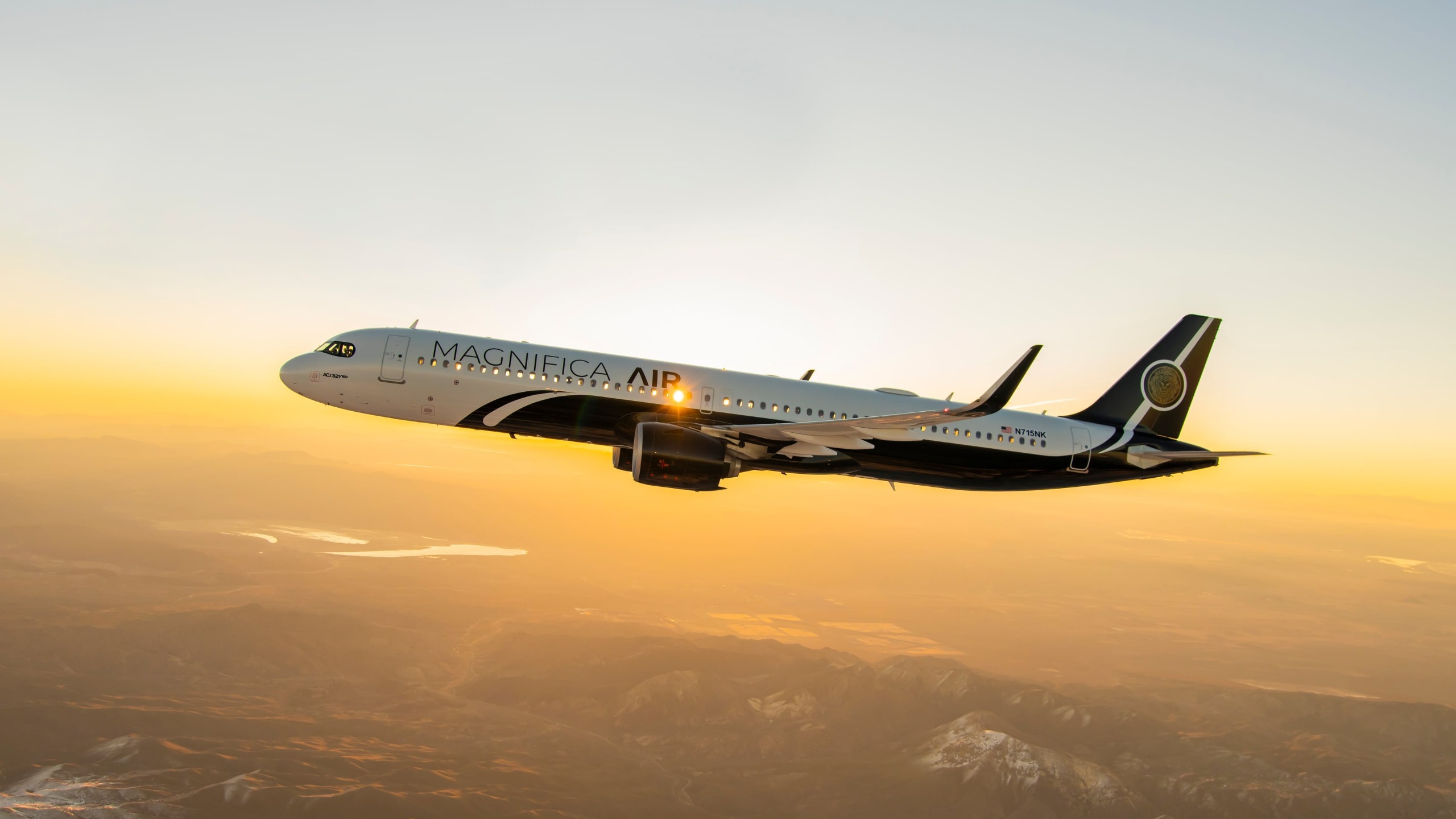 Magnifica Air's Airbus Corporate Jet