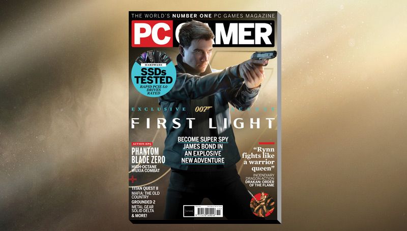007 First Light PC Gamer magazine