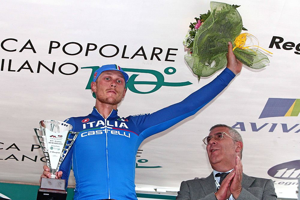 Matteo Trentin (Italy) was third at Coppa Bernocchi