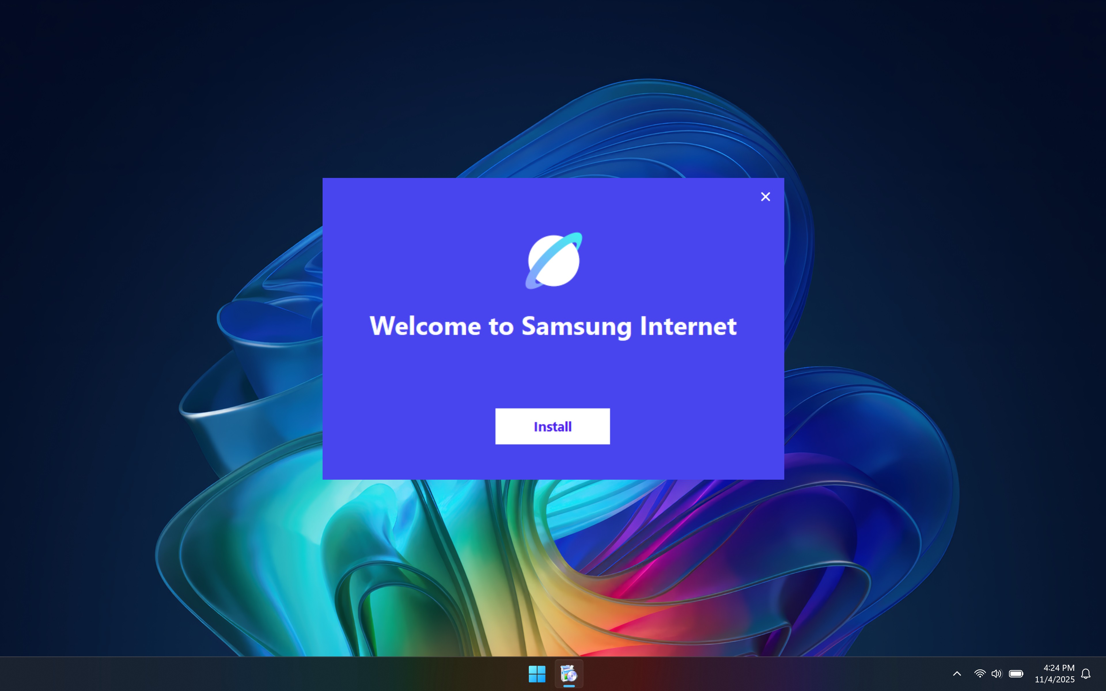 Samsung Internet Browser on PC