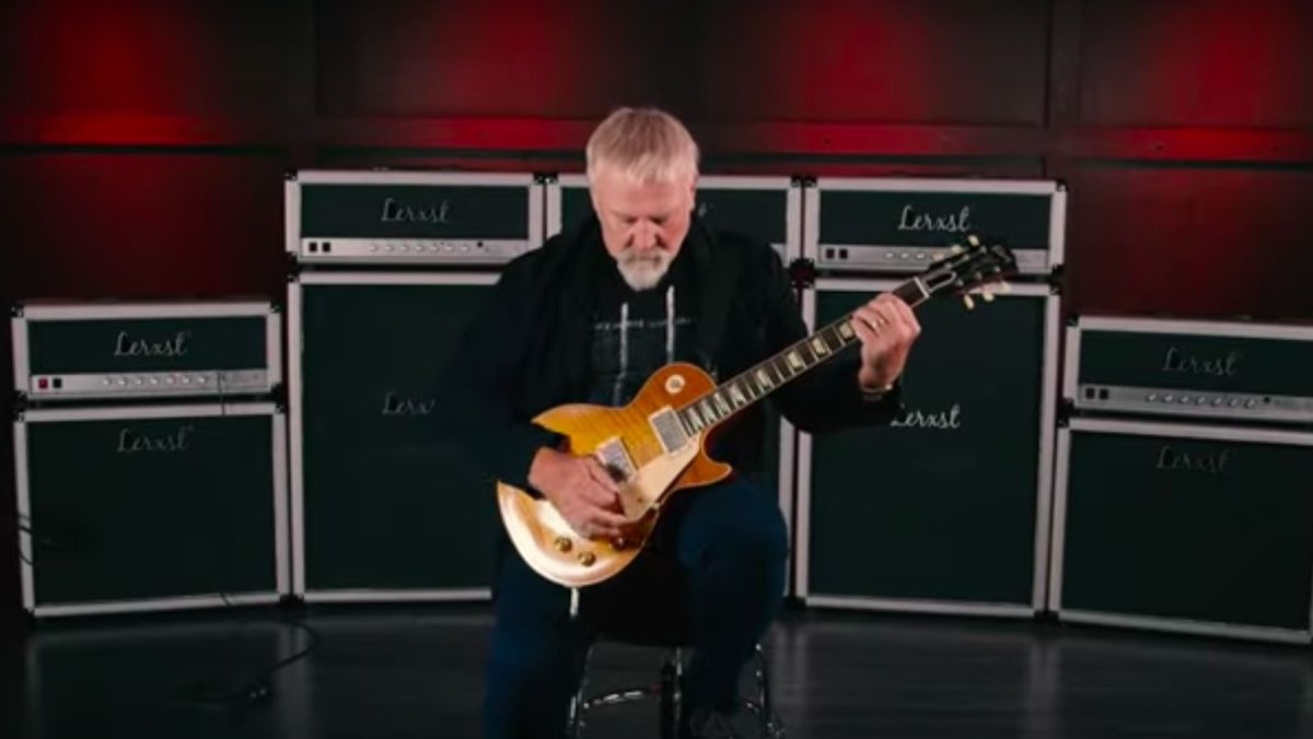 Watch Rush s Alex Lifeson Demo Signature Mojotone Lerxst Omega