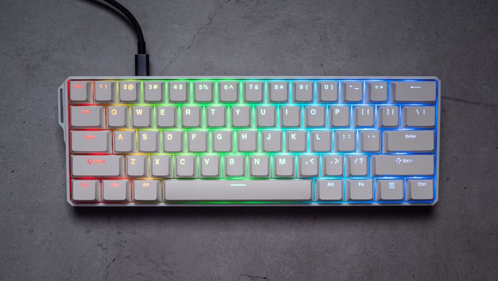 This fun-sized Bluetooth mechanical keyboard lives up to its name ...