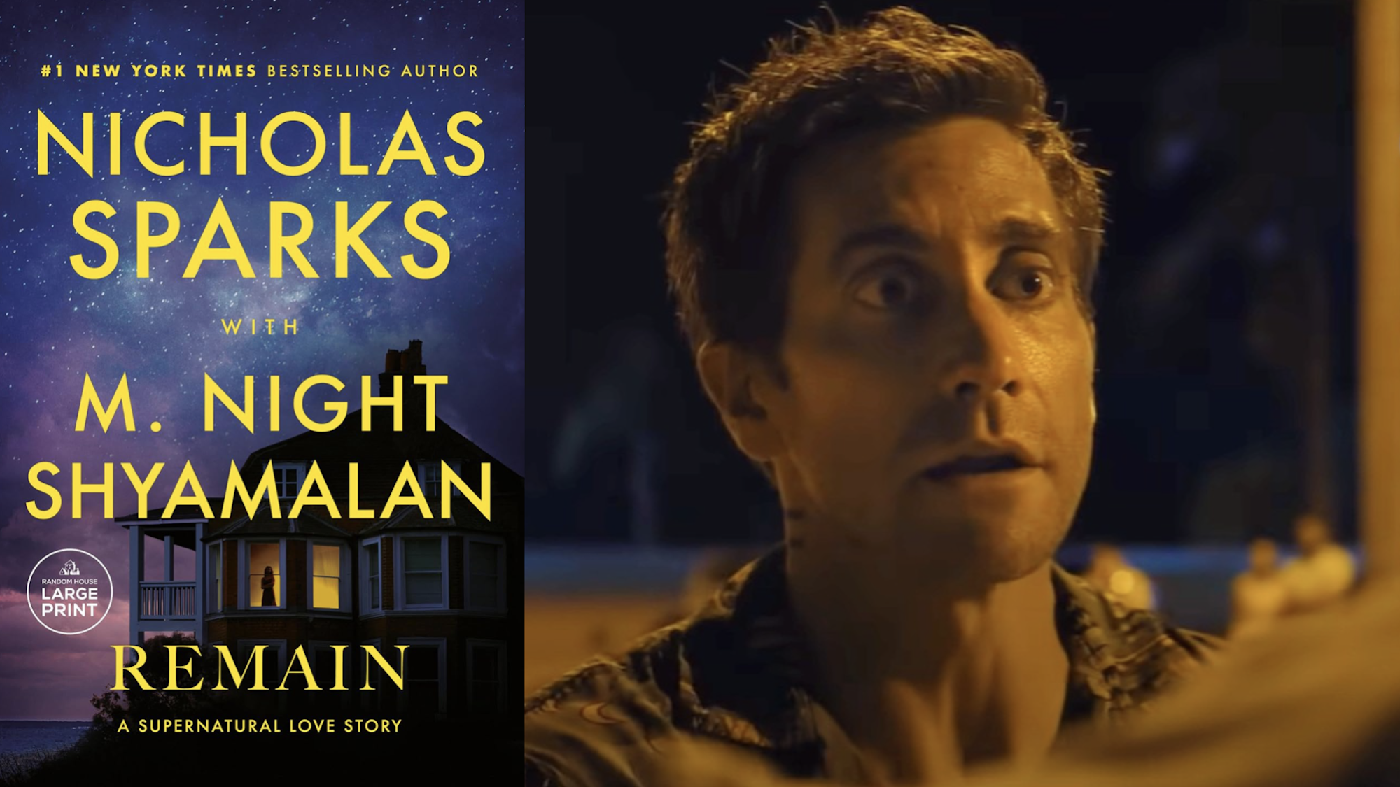 Remain book and Jake Gyllenhall in Road House