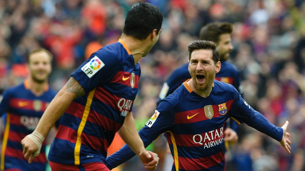 Barcelona 5 Espanyol 0: MSN all score as hosts close on La Liga glory ...