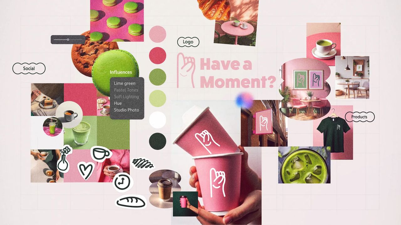 Moodboarding in Adobe Project Concept