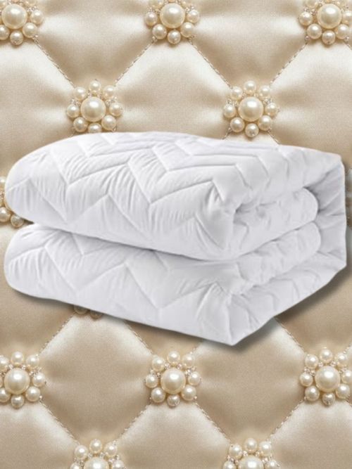 Quilted Waterproof Mattress Protector (twin)