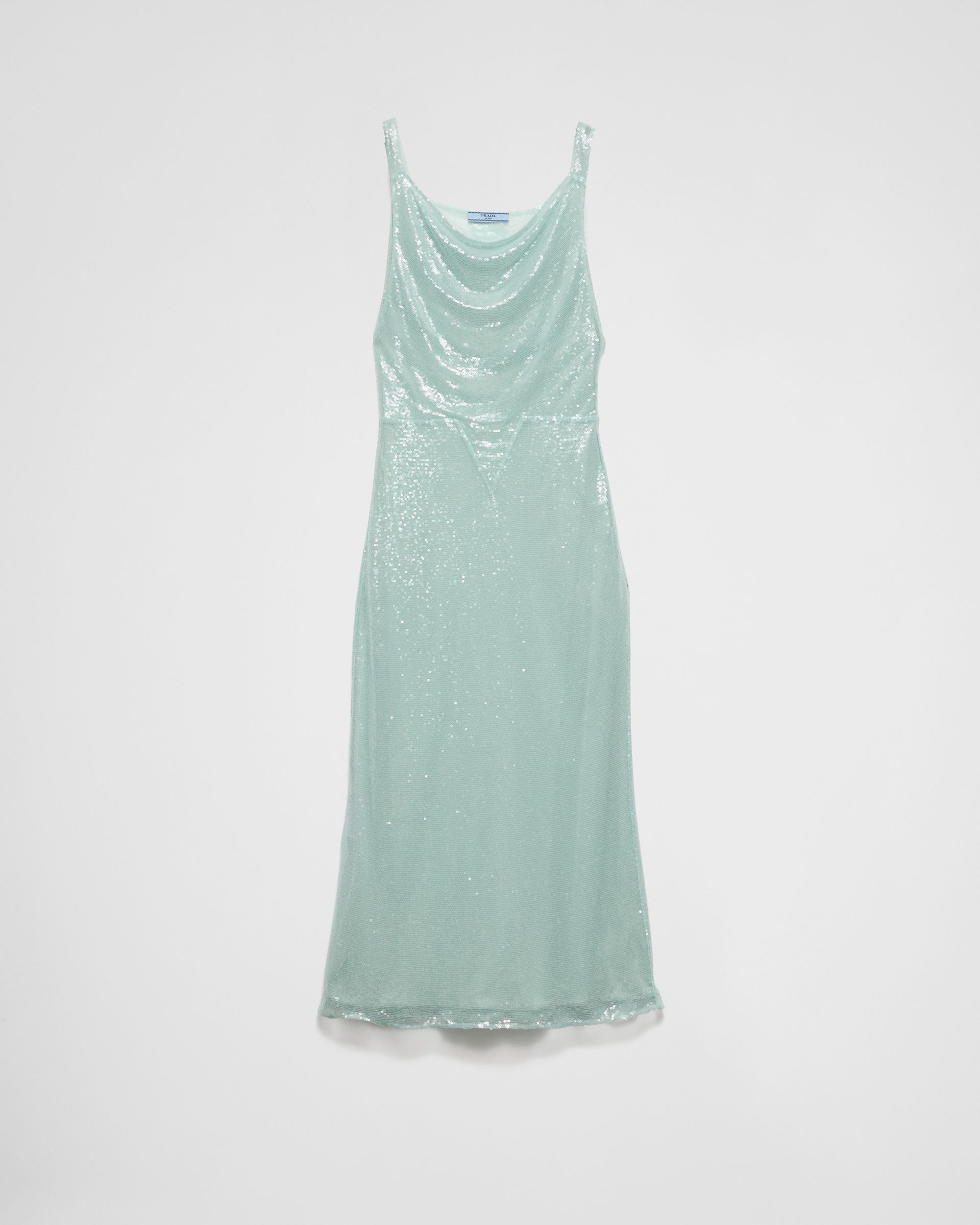 Prada, Sequined Tulle Dress