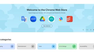 Google Chrome Web Store's redesign.