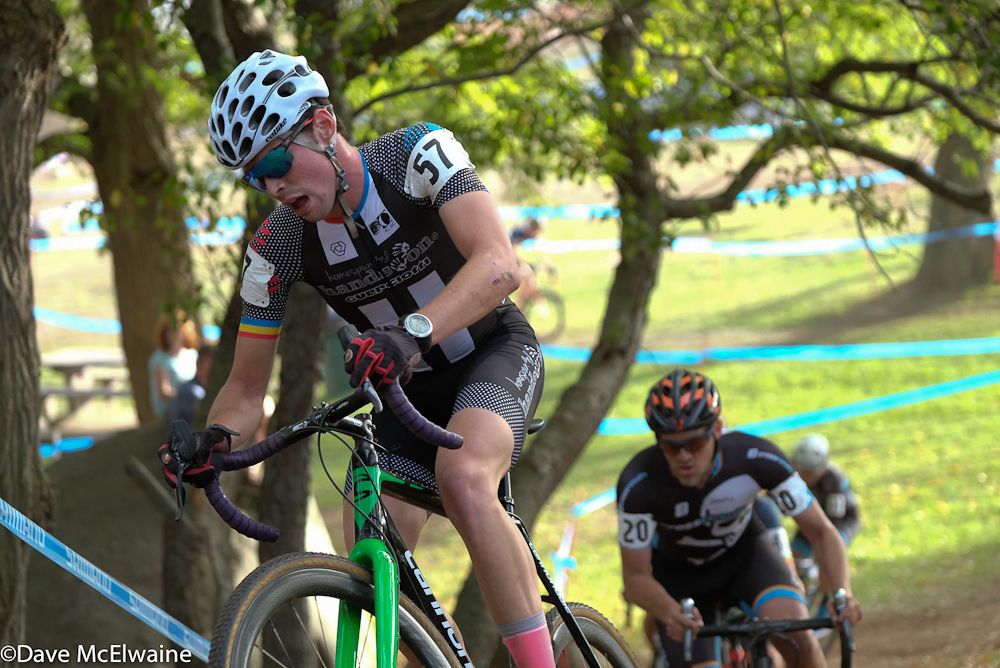 Ian Clark (Cyclepath PdX) on a short climb
