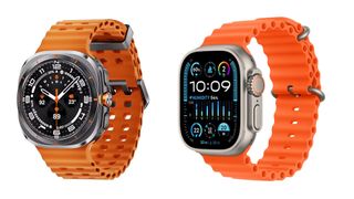 Apple Watch Ultra and Samsung Galaxy Watch Ultra