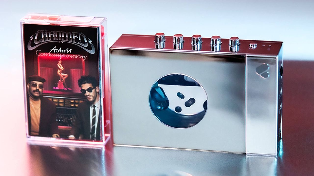 Limited Edition Chromeo cassette player from We Are Rewind