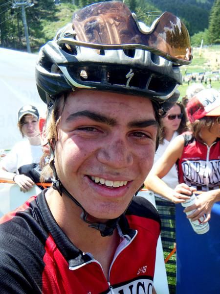 Sepp Kuss at the Nationals in Sun Valley, Idaho
