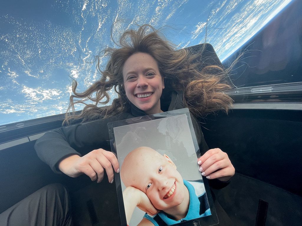 Pioneering Inspiration4 mission crew member Hayley Arceneaux, a physician assistant at St. Jude Children&#039;s Research Hospital and pediatric cancer survivor, circuited Earth for nearly three days in September 2021.