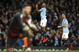 This time it was Raheem Sterling's turn to take the match ball home after he hits a treble in a 3-1 win over Watford in March
