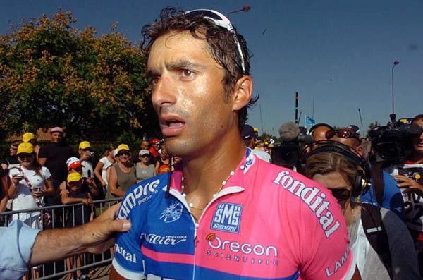 Daniele Bennati after winning stage 17