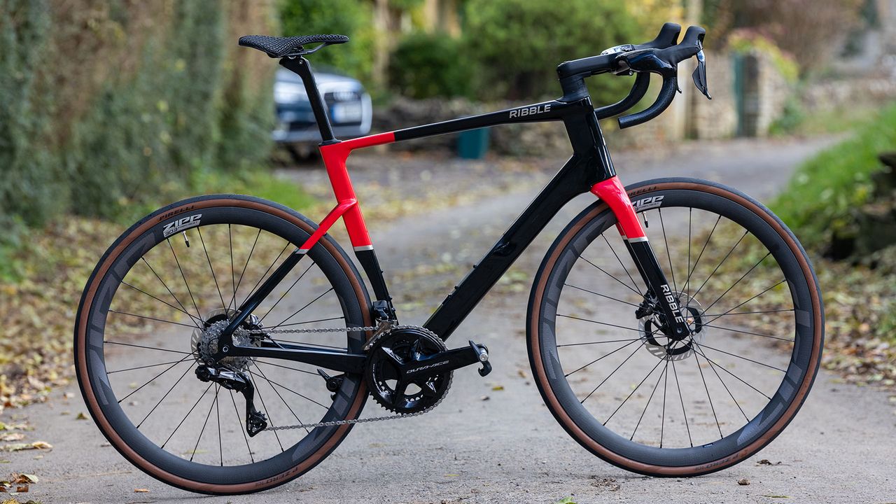 Ribble Allroad SL R pictured from the side