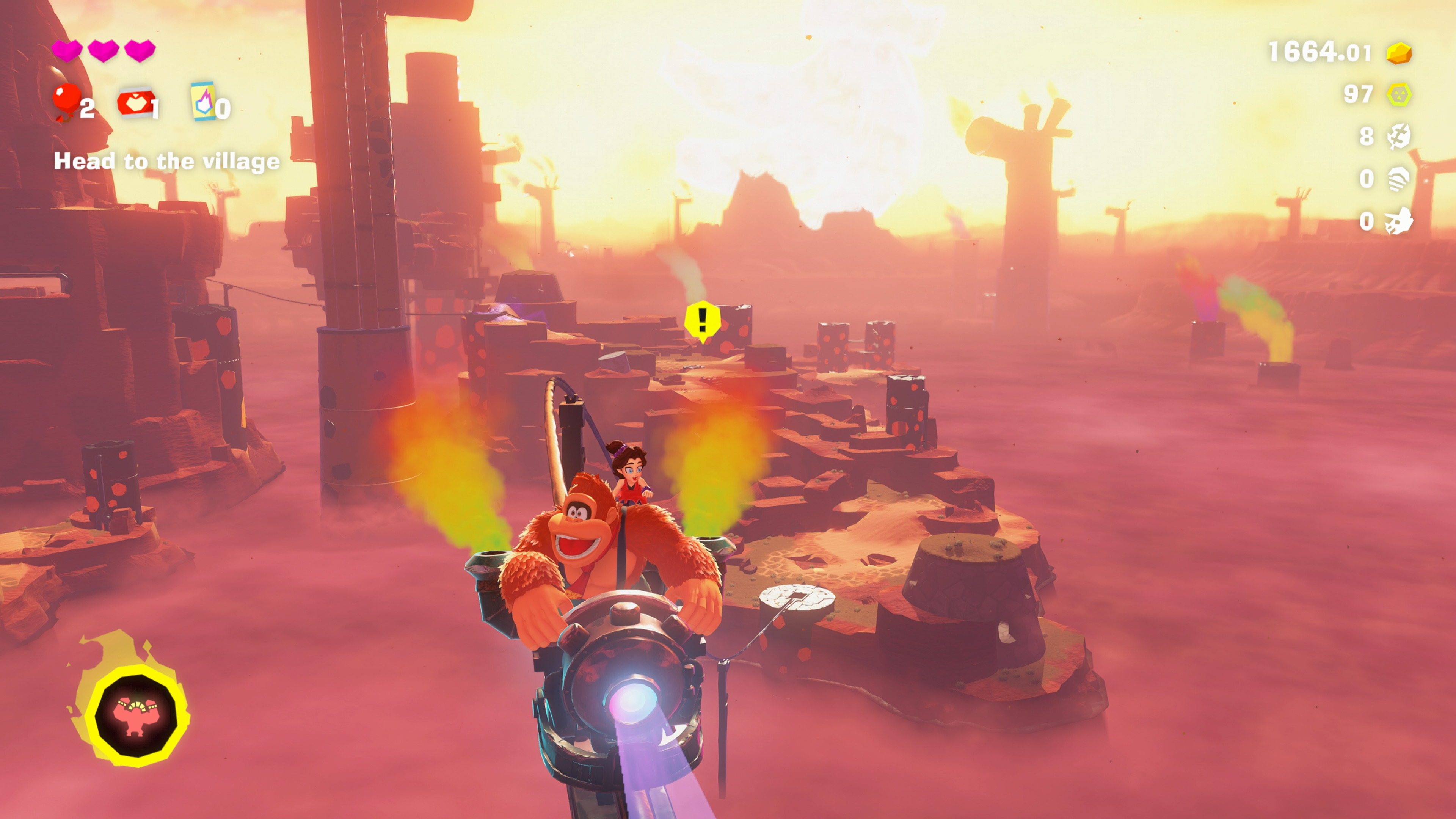 Donkey Kong Bananza on Nintendo Switch 2.