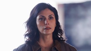 Mickey looking worried in Sheriff Country Season 1 finale