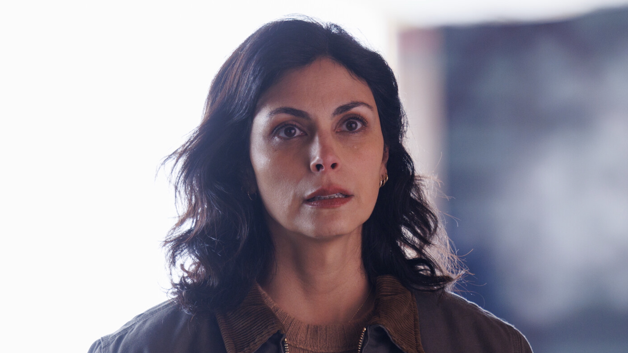Mickey looking worried in Sheriff Country Season 1 finale