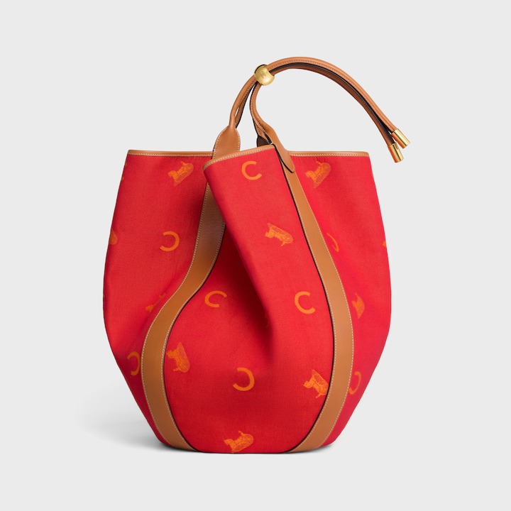 celine, Large Drop Bucket Bag
