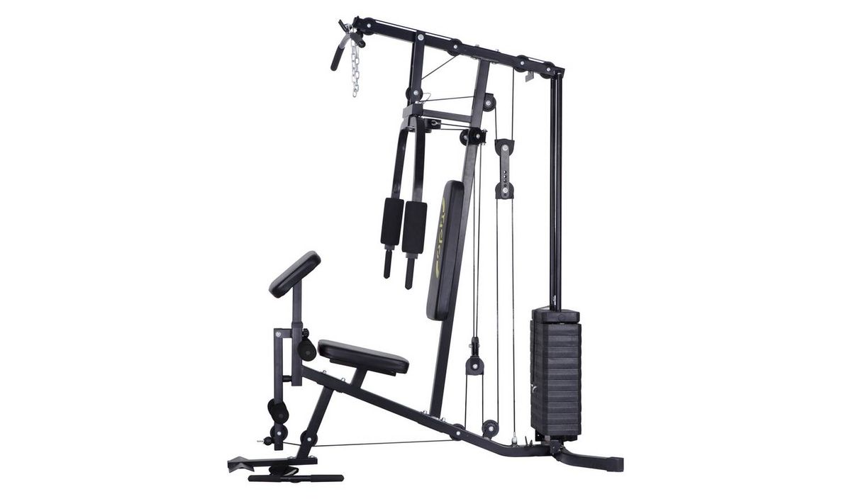 Opti 50kg Home Multi Gym_side view