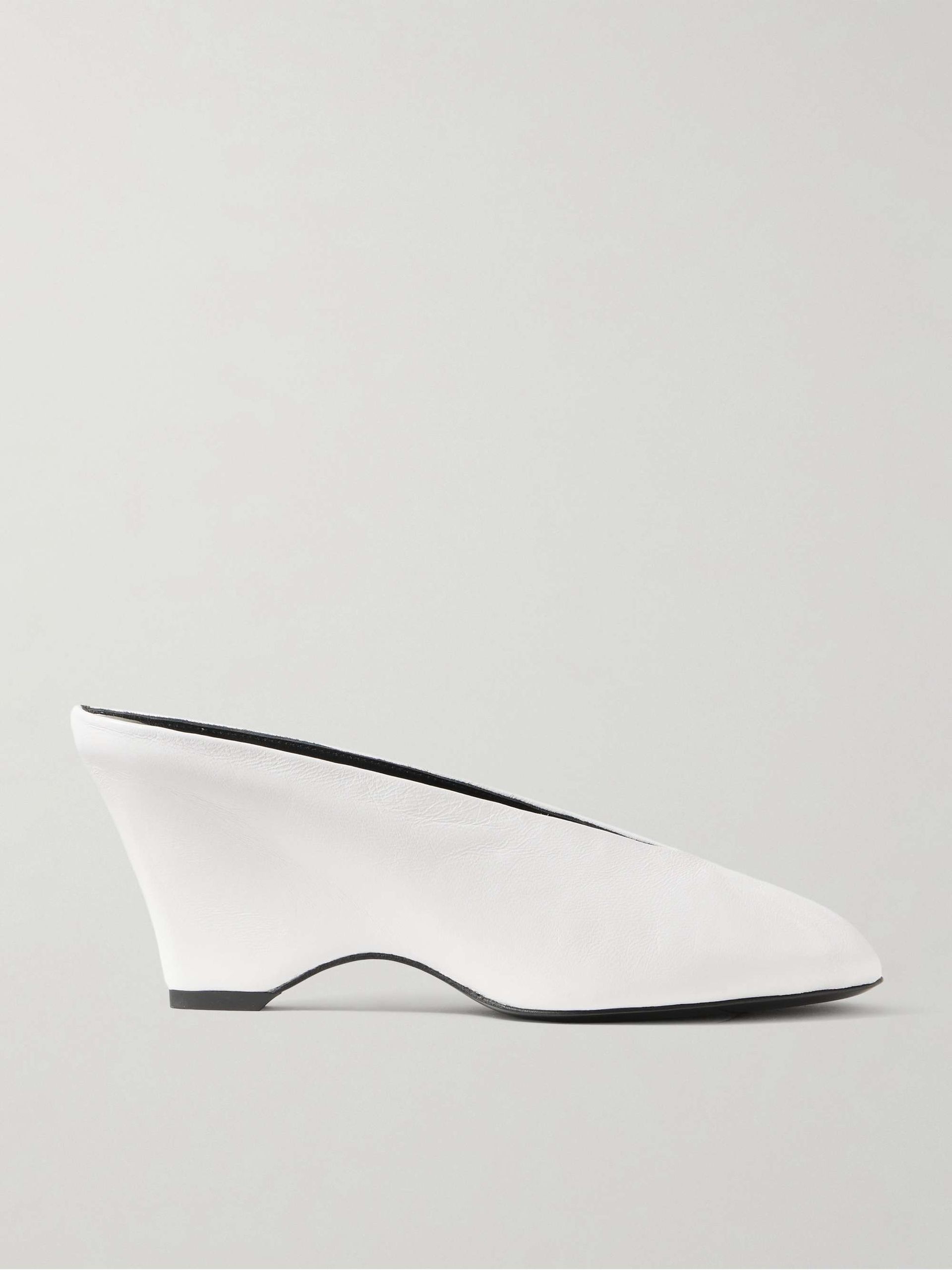 Cloak Leather Mules