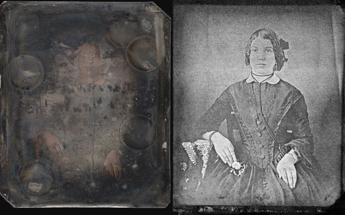 Woman daguerreotype 