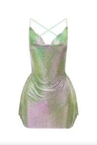 Rent Poster Girl Metallic Dress