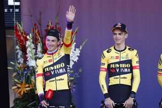 Vuelta Espana 2022 - 77th edition - Teams presentation - Utrecht - 18/08/2022 - Primoz Roglic (SLO - Team Jumbo - Visma) - photo Rafa Gomez/SprintCyclingAgencyÂ©2022