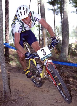 Cadel Evans at the 1996 Olympic Games