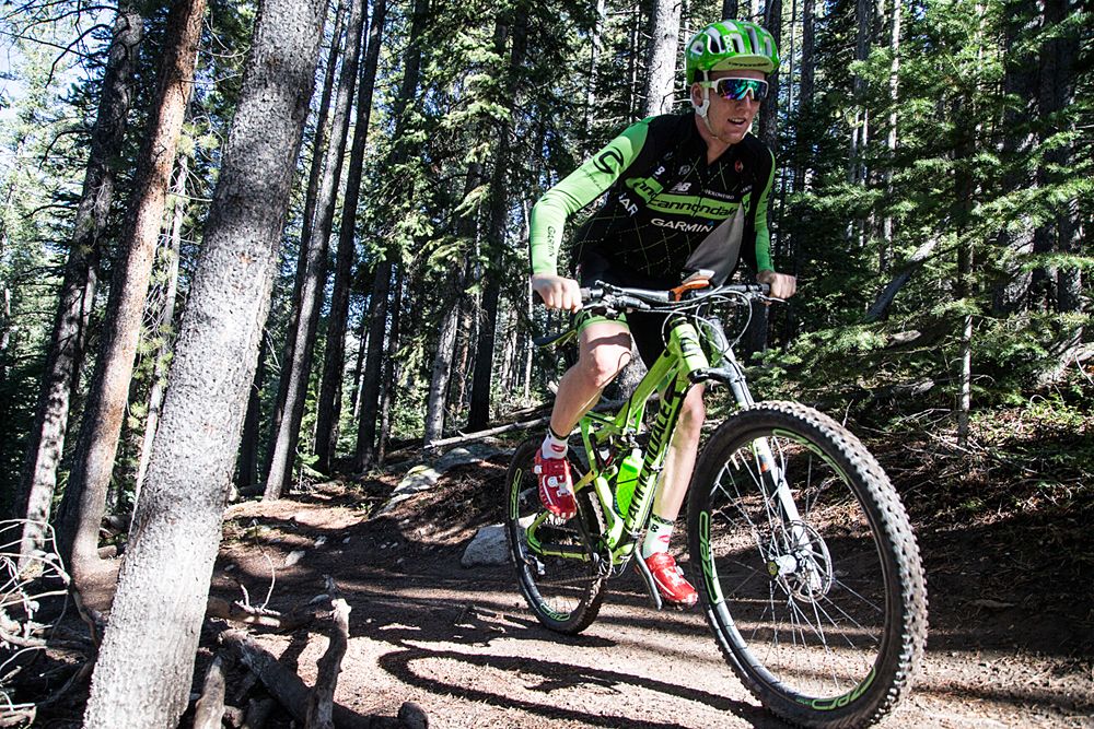 Riders get some quality time on the Cannondale mountain bikes
