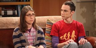 Amy and Sheldon Mayim Bialik The Big Bang Theory CBS