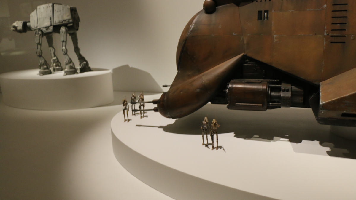 Stills from the Lucas Museum of Narrative Art.