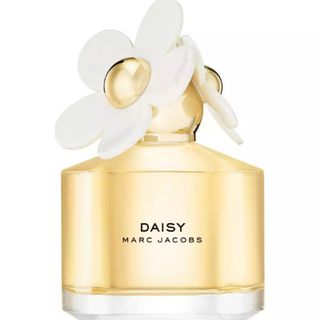 A bottle of Marc Jacobs Daisy perfume.