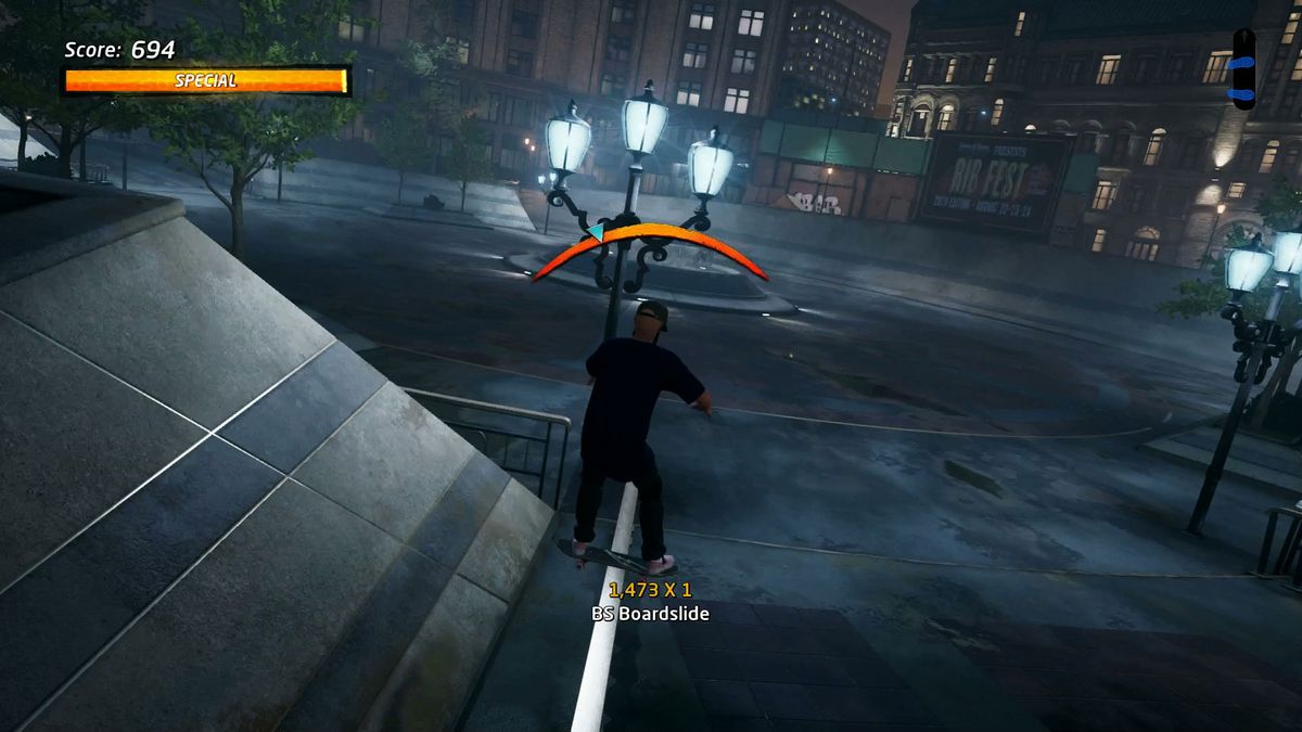 THPS Downtown Rooftop Gaps How to complete all the Tony Hawk's Pro