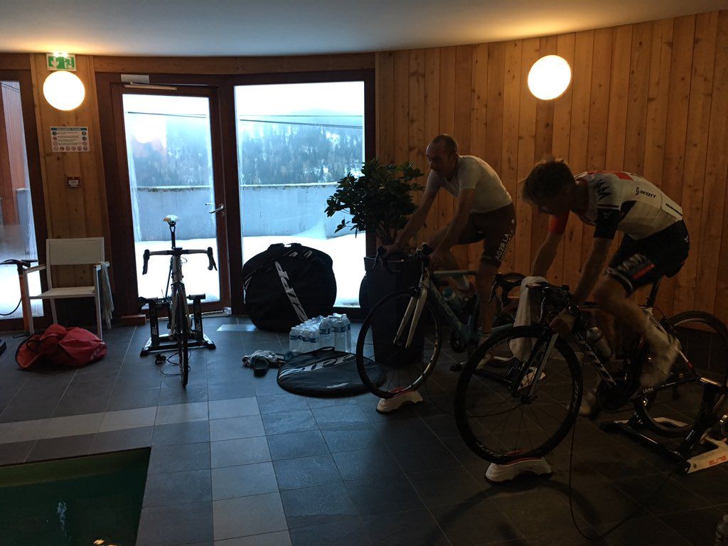 Turbo time for the riders heading to Tour Down Under