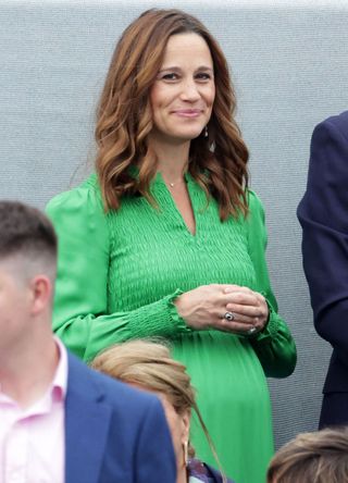 Pippa Matthews attends at the Platinum Party at Buckingham Palace on June 4, 2022 as part of Queen Elizabeth II's platinum jubilee celebrations.