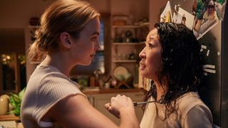 Sandra Oh (right) of BBC America's 'Killing Eve'