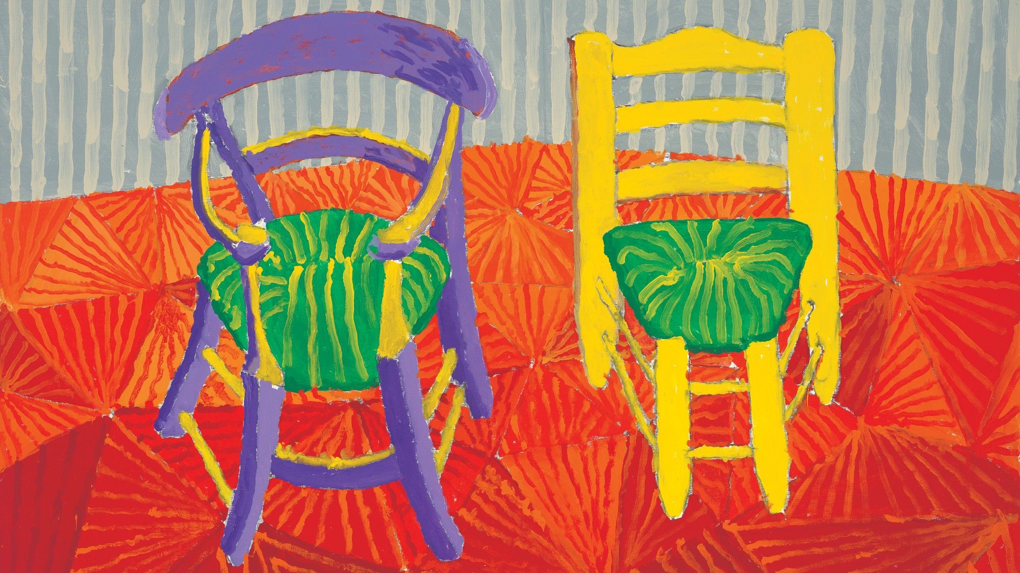 David Hockney's Late Career Explosion: A Mixed Bag