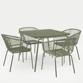 M&S Lois 4 Seater Dining Table & Chairs
