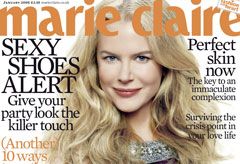 Marie Claire celebrity photos: Nicole Kidman January 2008